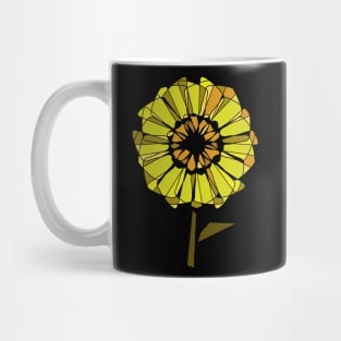 abstract flower Mug